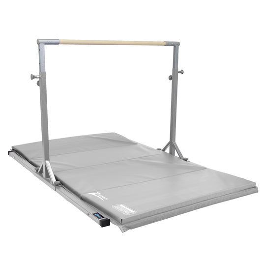 Z Athletic Flyaway Duo - Horizontal Bar and 4ft by 6.5ft Mat