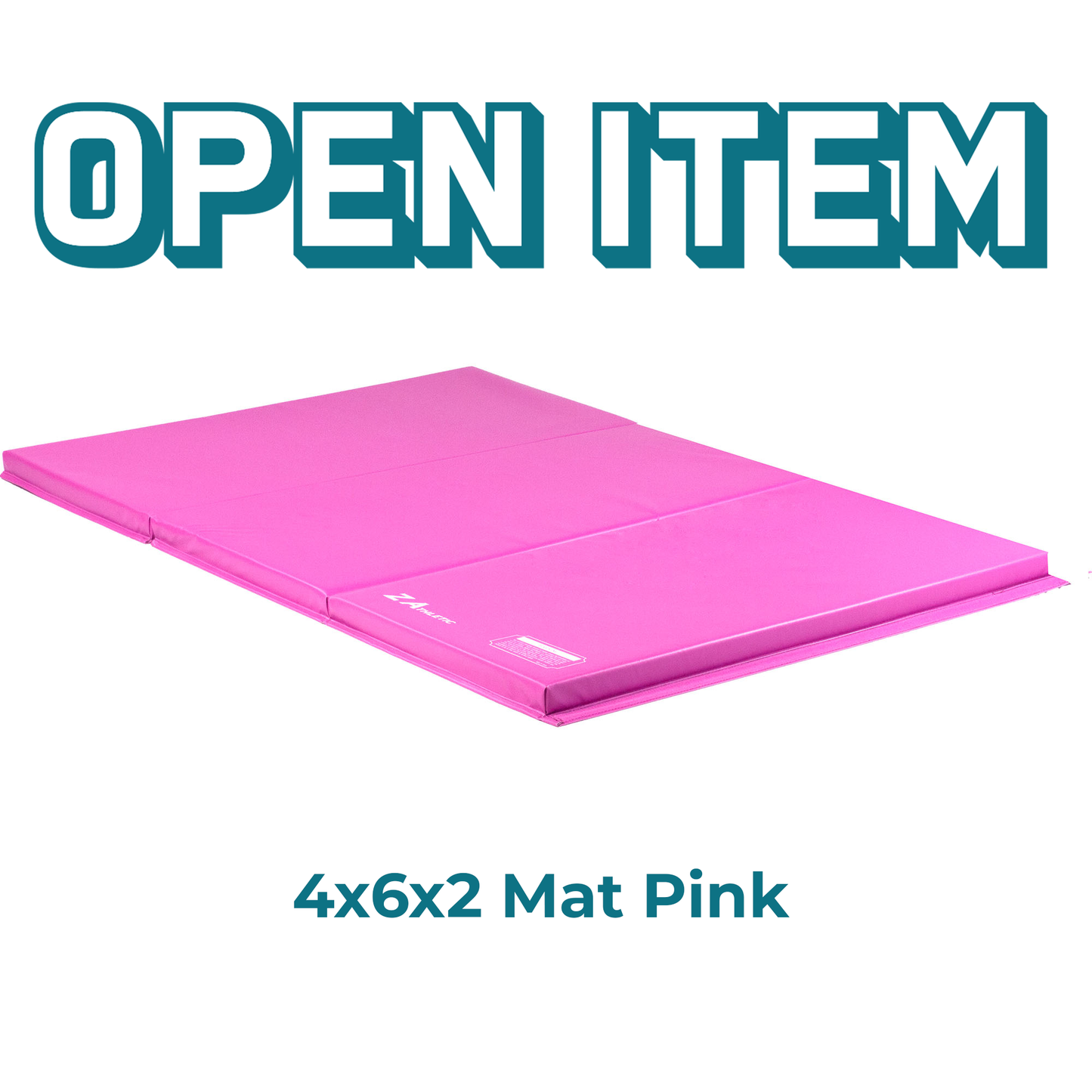 Open 4ft x 6ft x 2in Tumbling Mat