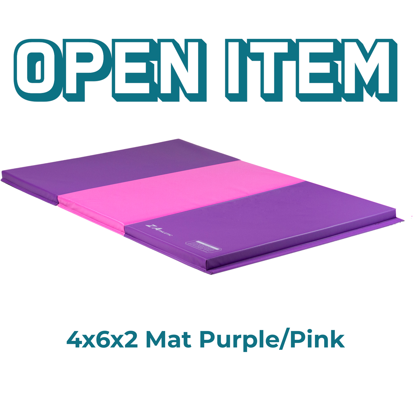 Open 4ft x 6ft x 2in Tumbling Mat