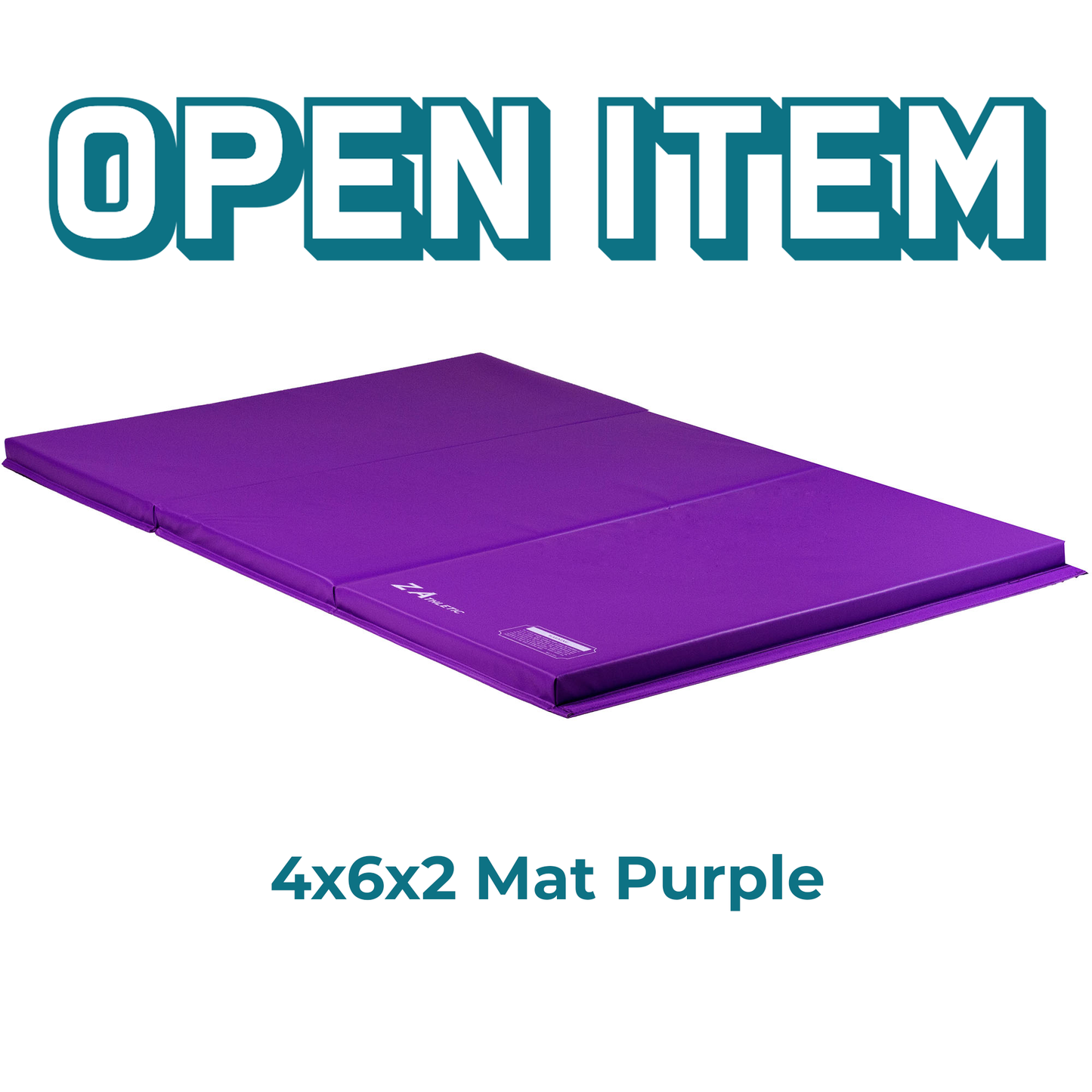 Open 4ft x 6ft x 2in Tumbling Mat