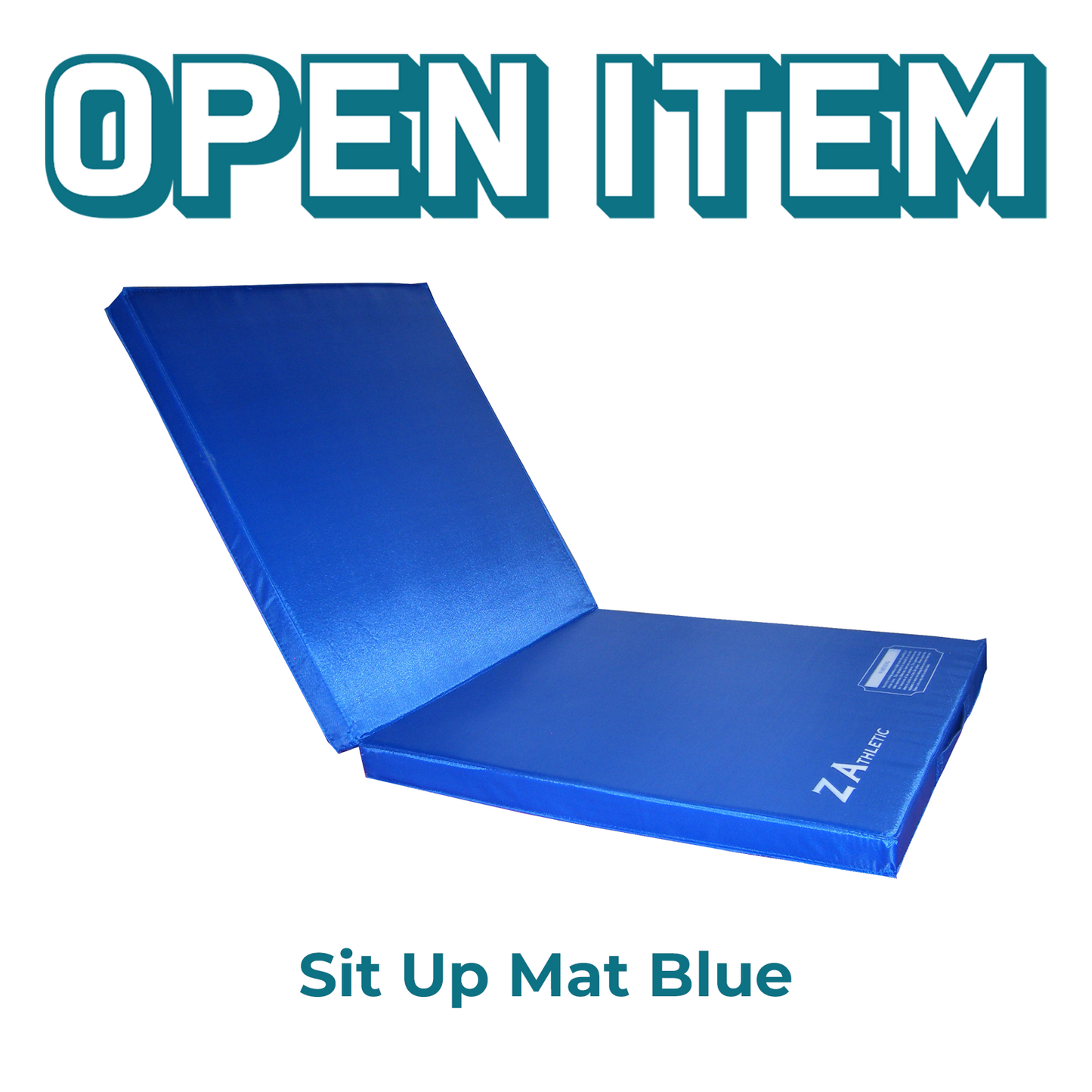 Open Sit Up Mat Blue