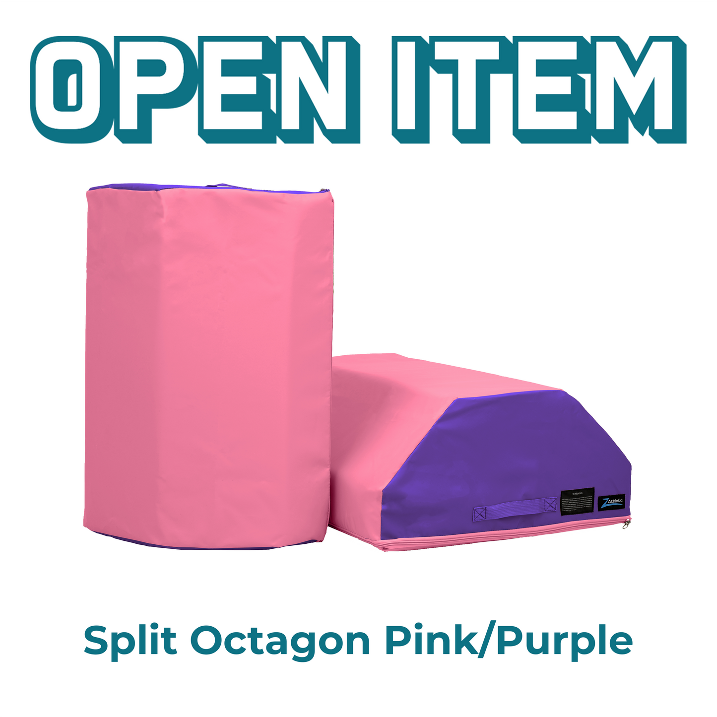 Open Split Octagon Tumbling Mat