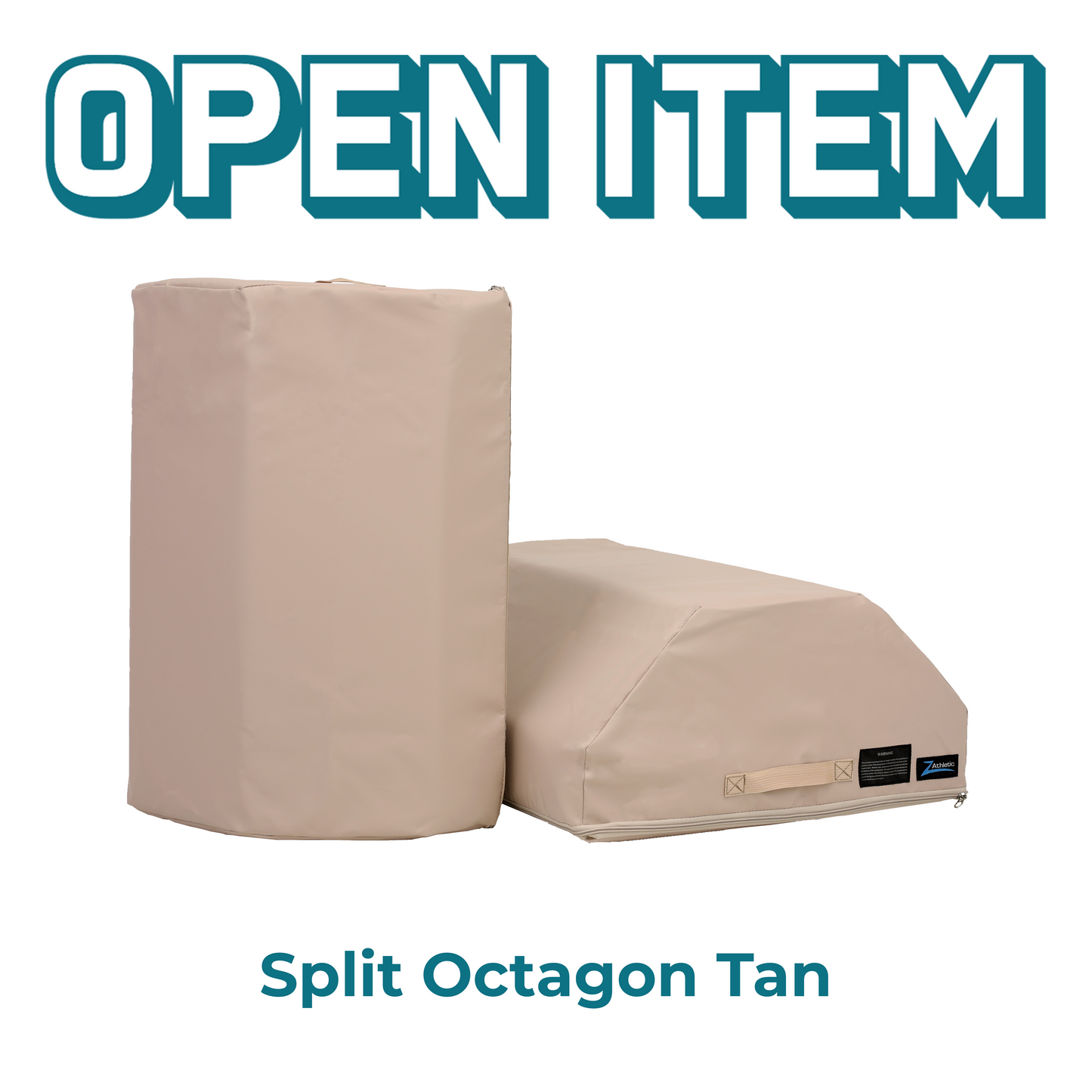 Open Split Octagon Tumbling Mat