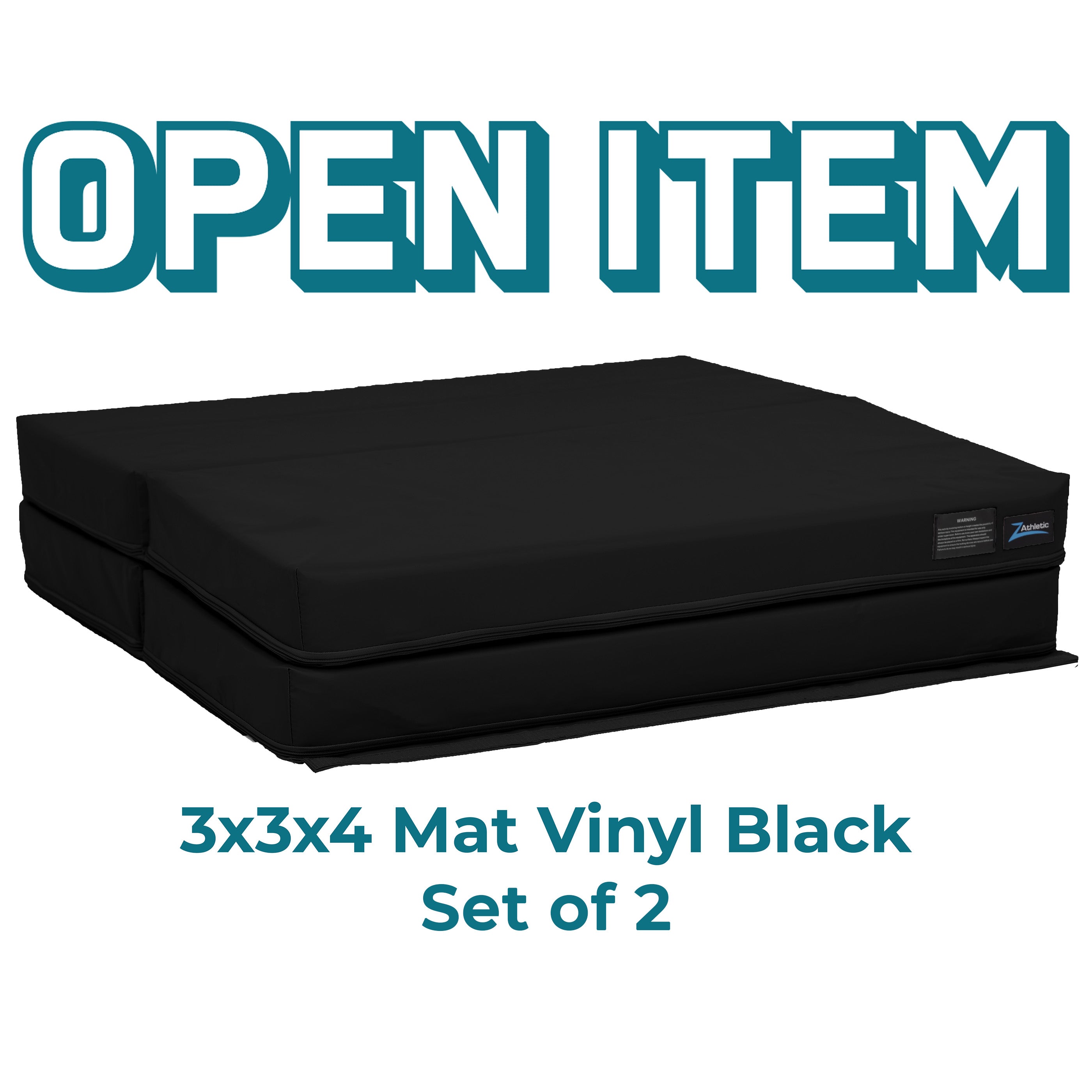 Open 3ft x 3ft x 4in Landing Mat (Set of 2) – Z Athletic