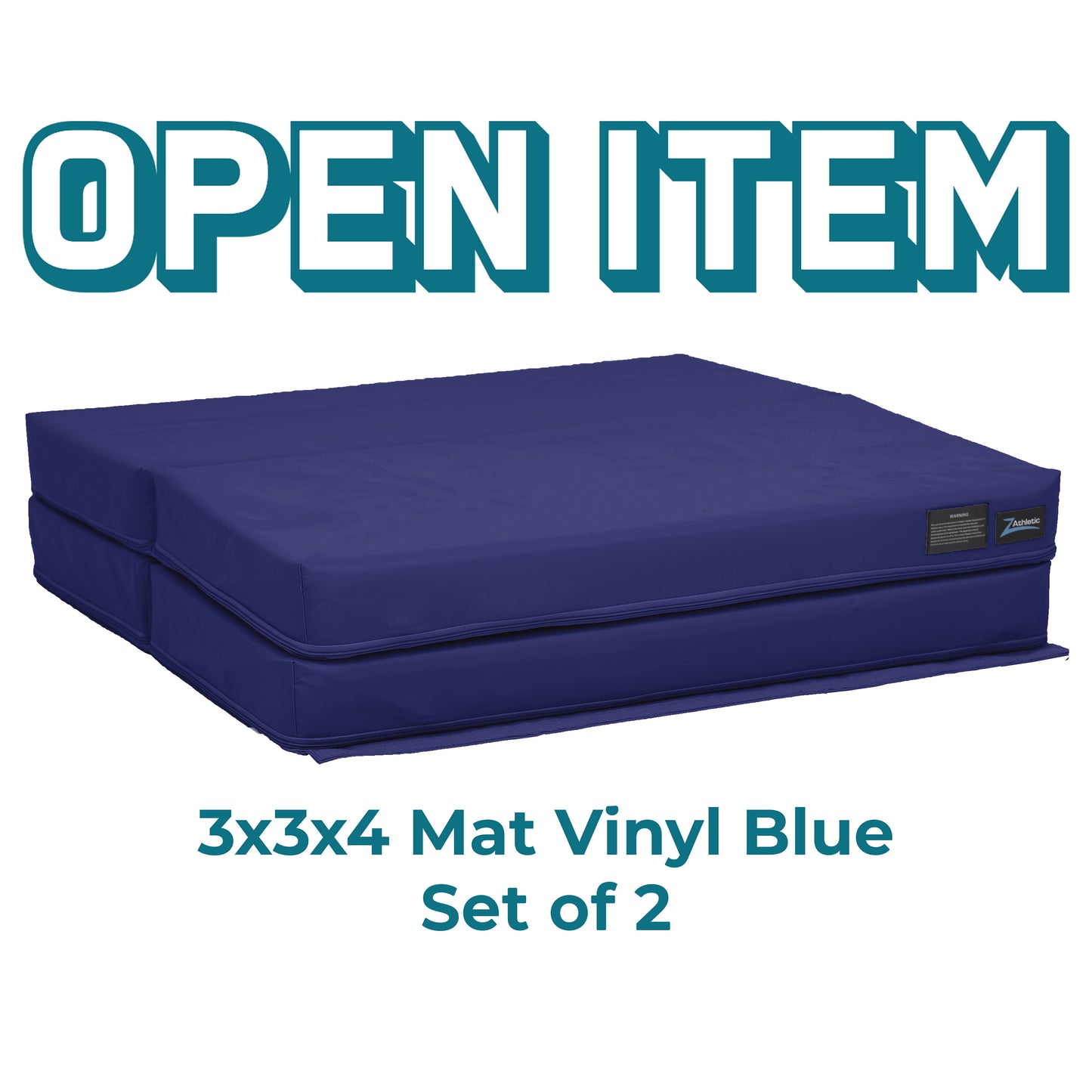 Open 3ft x 3ft x 4in Landing Mat (Set of 2)