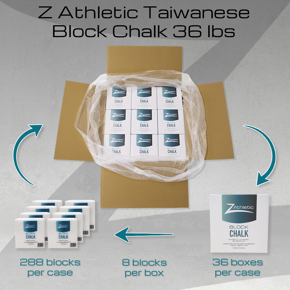 Z Athletic 36lb Block Chalk