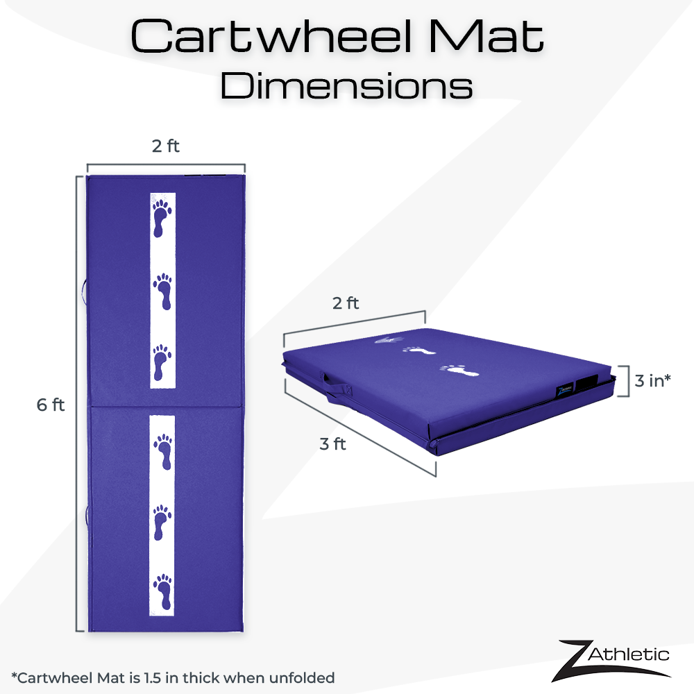 Open Cartwheel Tumbling Mat