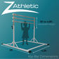 Z Athletic Kip Bar and 4' x 8' x 2" Gymnastics Mat Bundle