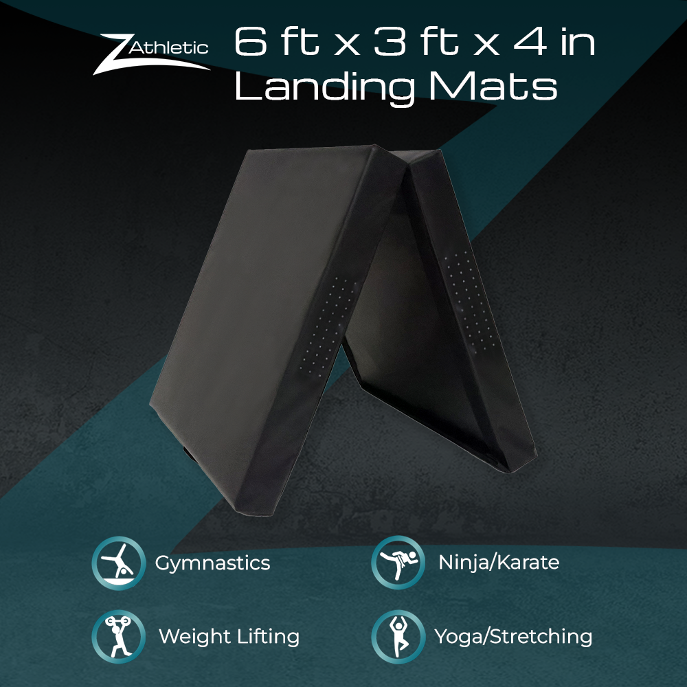 Z Athletic 6ft x 3ft x 4in Crash Landing Mat