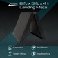 Open 6ft x 3ft x 4in Landing Mat