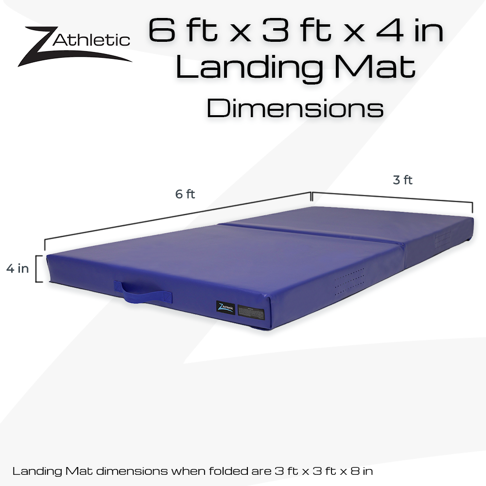 Z Athletic 6ft x 3ft x 4in Crash Landing Mat