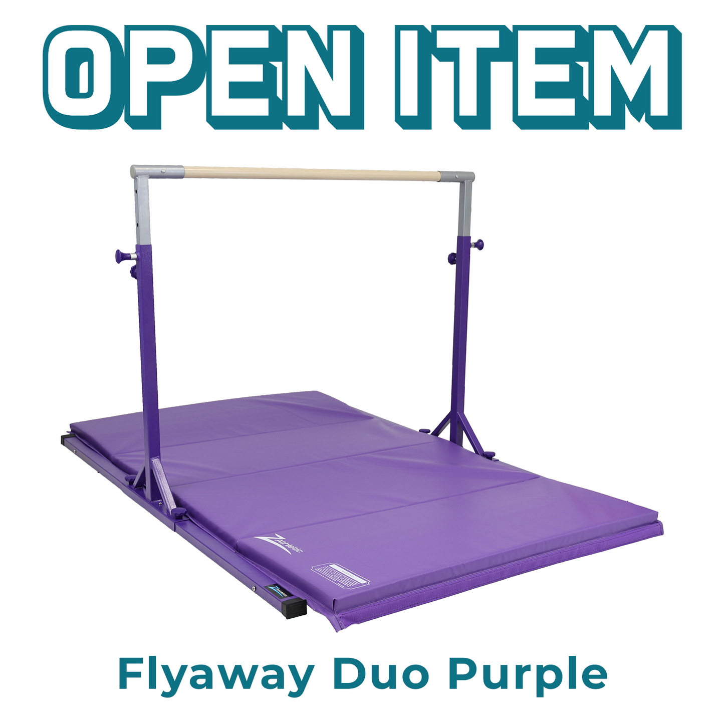 Open Flyaway Duo, Horizontal Bar & Mat Combo