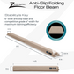 Z Athletic Premium 8ft Anti-Slip Floor Beam