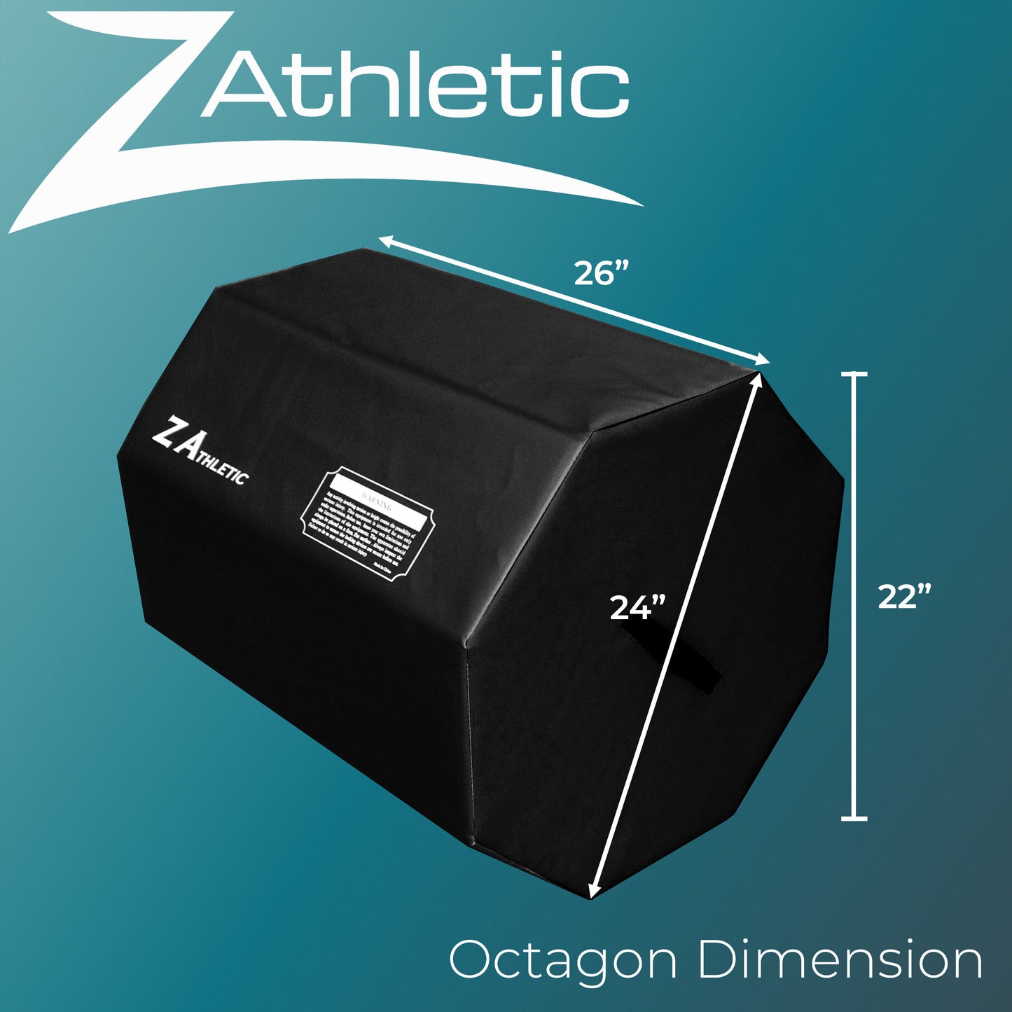 Z Athletic Octagon Mat for Gymnastics, Tumbling, Cheerleading